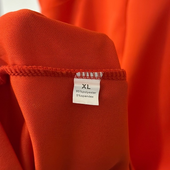 LYANER Women's Spaghetti Straps Split Hem Sleeveless Zipper Bodycon Midi Dress - Picture 7 of 7